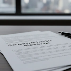 Documents impôts fédéraux